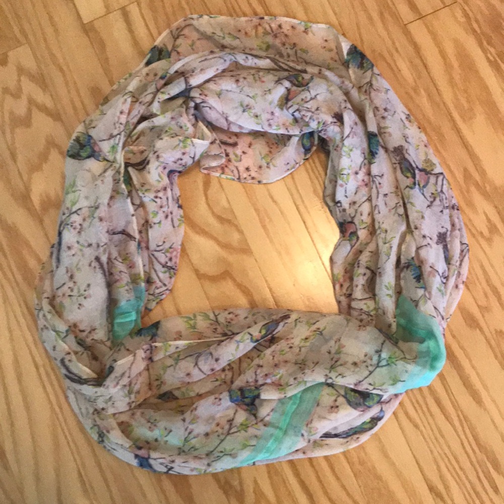Anthropologie Spring Circle Scarf